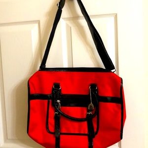 Sturdy red ADP bag